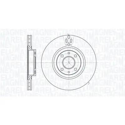 Última Oportunidad Disco de freno MAGNETI MARELLI 361302040260